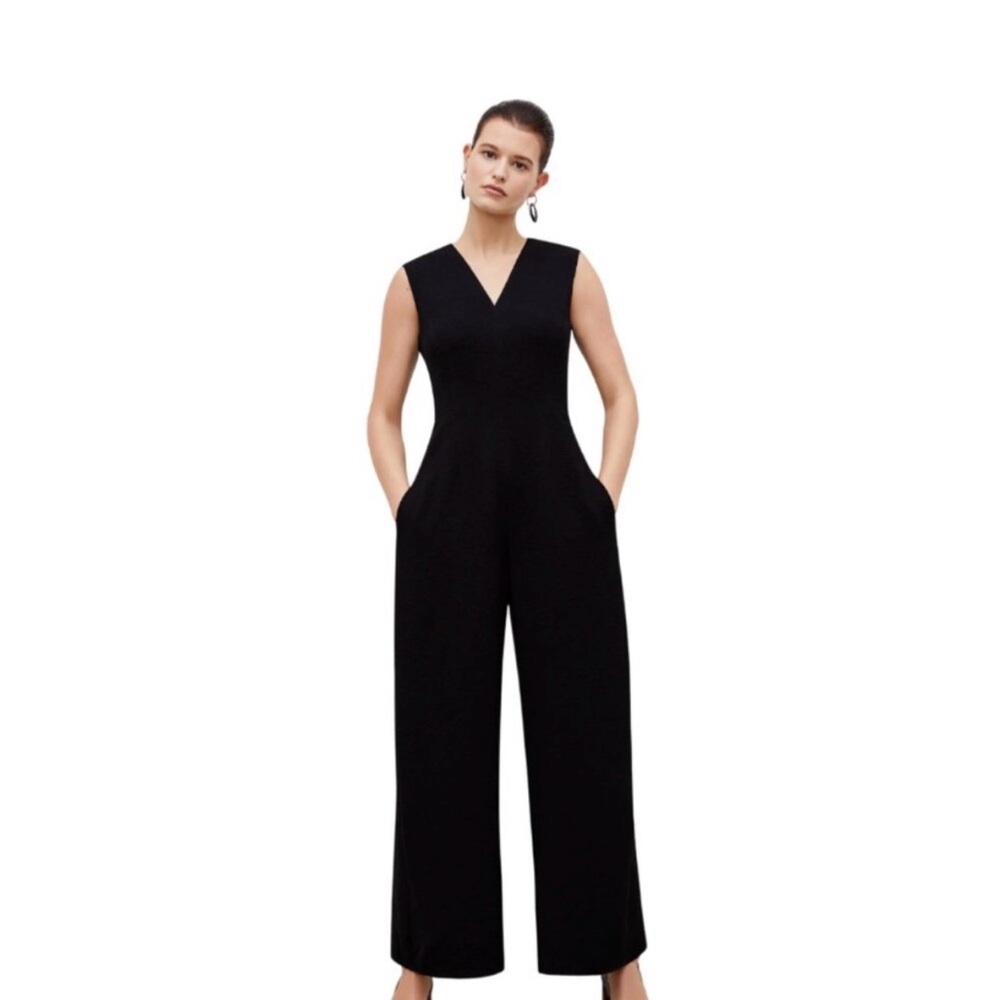Mm La fleur Demi jumpsuit staccato black